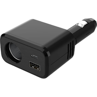 カシムラ USB付ダイレクトソケット PD65W FCK655D-KX241