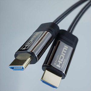 ホーリック 光ファイバー HDMIケーブル メッシュタイプ 50m グレー HH500-606GY-イメージ6