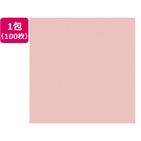 大王製紙 再生色画用紙 4ツ切100枚 うすもも CUD FCG776U