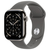 Apple Apple Watch Series 11(GPS + Cellularモデル)- 42mm Apple Watch Series 11 ナチュラルチタニウムケースとストーングレイスポーツバンド - S/M MF8M4J/A-イメージ1