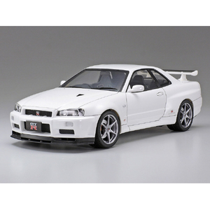 タミヤ 1/24 スポーツカーシリーズ No．258 ニッサン スカイライン GT-R VスペックII(R34) ﾀﾐﾔC ｽｶｲﾗｲﾝGT-R Vｽﾍﾟﾂｸ-イメージ1