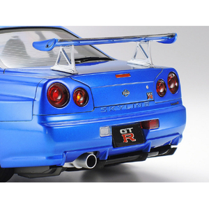 タミヤ 1/24 スポーツカーシリーズ No．258 ニッサン スカイライン GT-R VスペックII(R34) ﾀﾐﾔC ｽｶｲﾗｲﾝGT-R Vｽﾍﾟﾂｸ-イメージ5