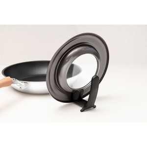 ＬＩＶ ＰＬＵＳ ベストコ フライパンふた 18-22cm ガラス窓付 S スタンド FCE123W-MA-2054-イメージ6