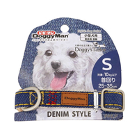 ドギーマン Doggys Tailor ドッグカラー S デニムスタイル ネイビー FCJ057K