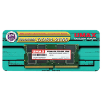 UMAX ノートパソコン用メモリー(16GB) SO-DIMM DDR4 2666 16GB JEDEC UM-SODDR4S-2666-16G