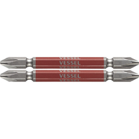 ベッセル（ＴＮ） 剛彩ビット　２本組　（両頭）　＋２×８２ｍｍ GS142082