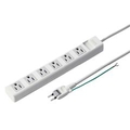 サンワサプライ 電源タップ（3P・6個口・2．5m） TAP-N3625N