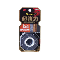 3M スコッチ 超強力両面テープ プレミアゴールド粗面用12mm×1.5m FCV2023-KPR-12R