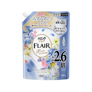 KAO ハミングフレア フラワーハーモニー つめかえ用 スパウトパウチ 900g FCD164T-イメージ1