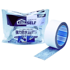 ニトムズ 強力防水補修テープ黒ブチル片面 FC610FV-3914658-イメージ1