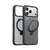TORRAS iPhone17 Pro用複合素材PC+TPUケース TORRAS OSTAND Q3 SPIN ブラック X00FX2909-イメージ1
