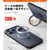 TORRAS iPhone17 Pro用複合素材PC+TPUケース TORRAS OSTAND Q3 SPIN ブラック X00FX2909-イメージ5