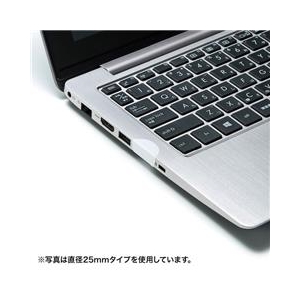 サンワサプライ セキュリティシールつや消し6面(丸シール) LB-SL6-イメージ3
