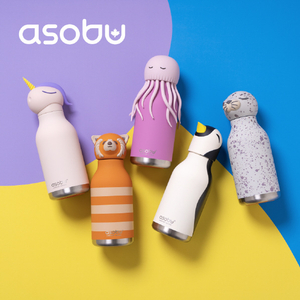 asobu BESTIE Character Bottle(460ml) クラゲ SBV44JF-イメージ6