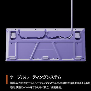 SteelSeries Apex 3 TKL - US 英語配列 Lavender 64940-イメージ8
