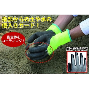 東和コーポレーション トワロン/防寒手袋 PowerGrab Thermo3／4 10／XL イエロー／ダークブラウンXL22.7グレー28 FC506FM-1025821-イメージ4