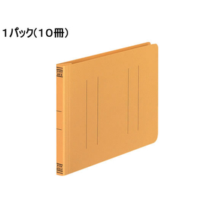 コクヨ フラットファイルV A5ヨコ とじ厚15mm 黄 10冊 1パック(10冊) F835843-ﾌ-V17Y-イメージ1