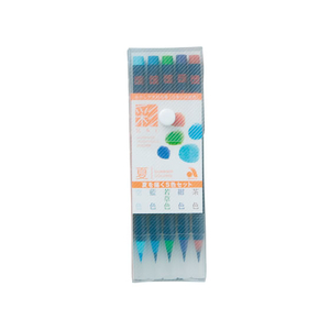あかしや 水彩毛筆「彩」夏を描く5色セット F166330-CA200/5VB-イメージ1