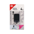 レック 強力マグネットフック 大 ブラック 1個入 FCF523N-H00419