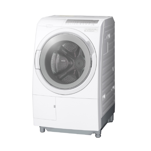 日立 【左開き】11．0kgドラム式洗濯乾燥機 ビッグドラム ホワイト BD-SG110JL W 左開き 風アイロン 0kg