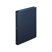リヒトラブ SELFANA クリヤーブック A4 ポケット交換式 ネイビーブラック FC044PJ-N7200-11