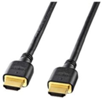 サンワサプライ KM-HD20-15H ハイスピードHDMIケーブル ブラック(1.5m