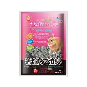 マルカン 天然消臭トイレ砂 7L FC244PJ-MR-597-イメージ1