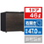 TOHOTAIYO 【右開き】46L 1ドア冷蔵庫 ウッド TH-46L1-WD-イメージ1