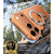 TORRAS iPhone17 Pro用アクリル樹脂+TPUケース TORRAS OSTAND Q3 SPIN クリア X00FX2913-イメージ2