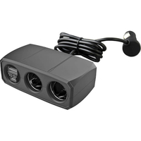 カシムラ 2連セパレートソケットPD30W/リバーシブルUSB自動判定 FCK657D-KX247
