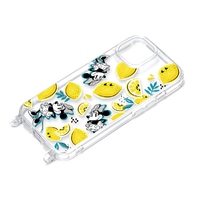 PGA iPhone 15用ショルダーストラップホール付クリアハイブリッドケース ミニーマウス PG-D23APT16MNE