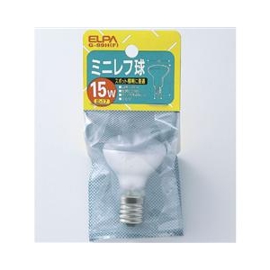 エルパ ミニレフ球 E17口金 15W 1個入り G-99H(F)-イメージ1
