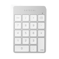 SATECHI Slim Wireless Bluetooth Keypad Silver PST-SALKPS