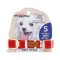 ドギーマン Doggy’s Tailor ドッグカラー S ニットスタイル レッド FCJ058K