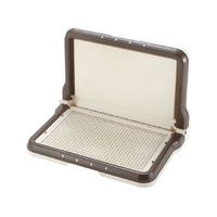 リッチェル しつけ用 ステップL型トレーレギュラー ダークブラウン FC66364