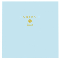 ハクバ ペーパースクウェア台紙 Lサイズ 3面(角×3枚) No.1770 ブルー M1770-L-3BL