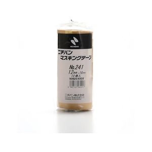 ニチバン マスキングテープ241H-12 12mm×18m 10巻 FC132GH-4188667-イメージ2