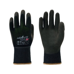東和コーポレーション 防寒手袋 PowerGrab ThermoW 9／L ブラック／ダークブラウンL22ベージュ27 FC507FM-1025824-イメージ1