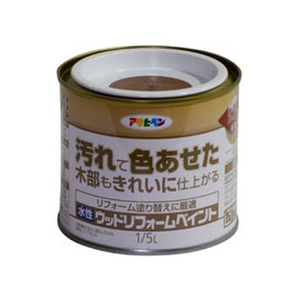 アサヒペン 水性ウッドリフォームペイント 1／5L ライトオーク FC659PJ-イメージ1