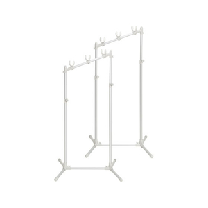 積水樹脂 アルミ物干し台大空 高さ約118～150cm FCJ463P-AON-30LG-イメージ1