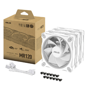 ASUS Prime MR120 ARGB Reverse Fan - Triple Pack ホワイト MR120REVERSEARGBFW3IN1-イメージ7