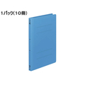 コクヨ フラットファイルPP B5タテ とじ厚15mm 青 10冊 1パック(10冊) F835878-ﾌ-H11B