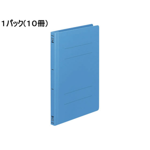 コクヨ フラットファイルPP B5タテ とじ厚15mm 青 10冊 1パック(10冊) F835878-ﾌ-H11B-イメージ1