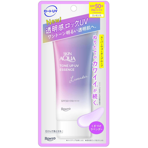 ロート製薬 スキンアクア トーンアップUVエッセンス 70g ラベンダー FCG229W-イメージ2