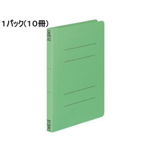 コクヨ フラットファイルV A5タテ とじ厚15mm 緑 10冊 1パック(10冊) F835387-ﾌ-V12G-イメージ1