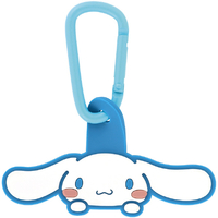 スケーター ラバーマスコット付きカラビナ シナモロール ZELK1ｼﾅﾓﾛ-ﾙ