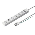 サンワサプライ 電源タップ（3P・6個口・2．5m） TAP-N3625SWN