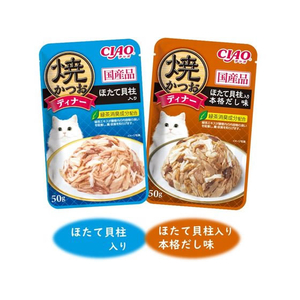 いなば CIAO 焼かつおディナー ほたて・本格だしバラエティ 50g×6P FCD515H-イメージ3