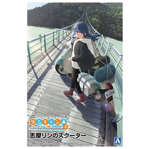 アオシマ 1/12 『ゆるキャン△ SEASON3』 志摩リンのスクーター ザ・バイク No.YU-01 ｻﾞﾊﾞｲｸYU01ｼﾏﾘﾝﾉｽｸ-ﾀ--イメージ1