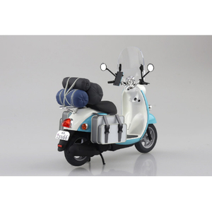 アオシマ 1/12 『ゆるキャン△ SEASON3』 志摩リンのスクーター ザ・バイク No.YU-01 ｻﾞﾊﾞｲｸYU01ｼﾏﾘﾝﾉｽｸ-ﾀ--イメージ3